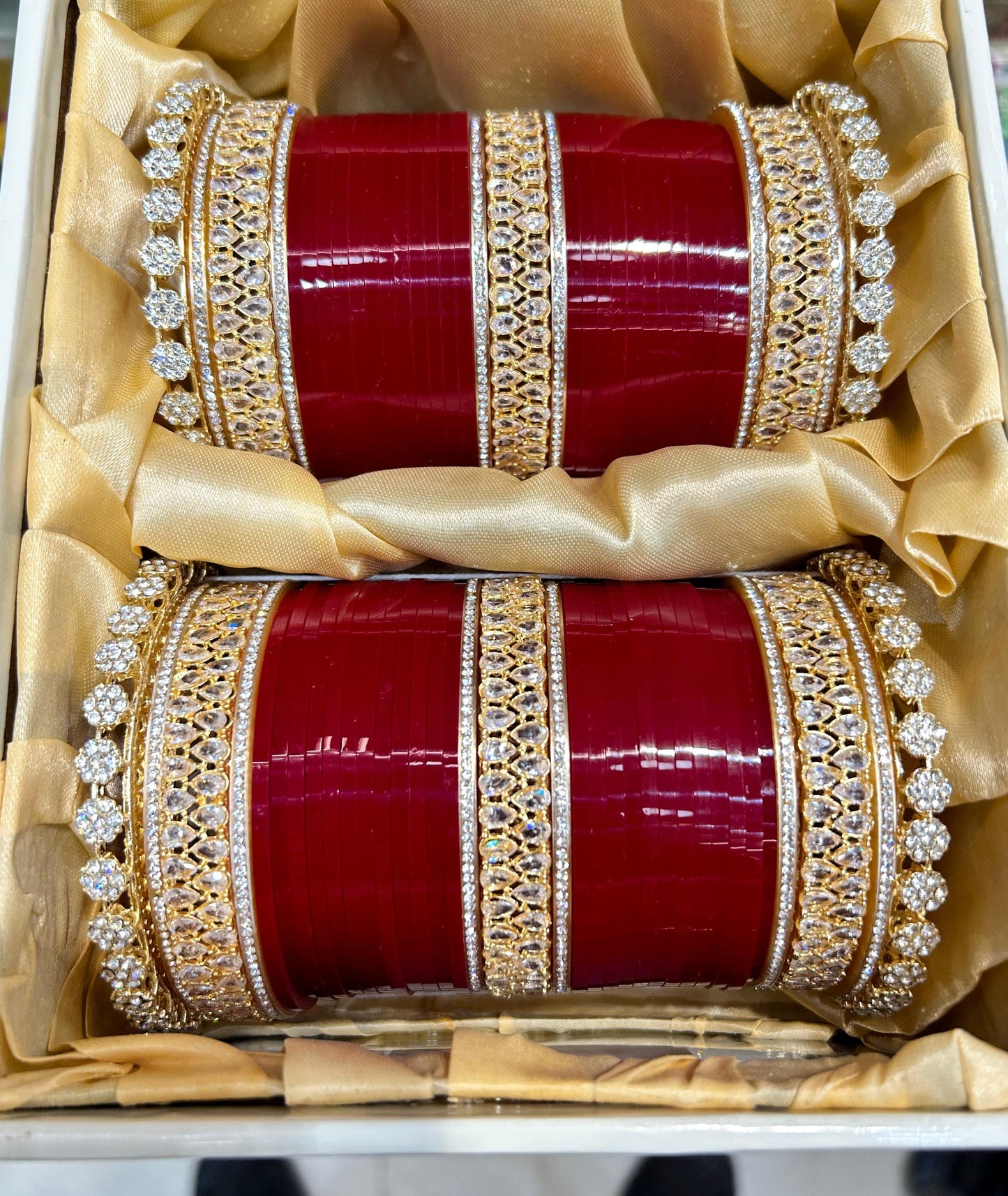 Bridal punjabi Chuda / Chooda / Choora/Rajasthani Chuda /Wedding Bangles Set/ bridal bangles set/ wedding chuda/wedding chooda /Choooda/ Chura