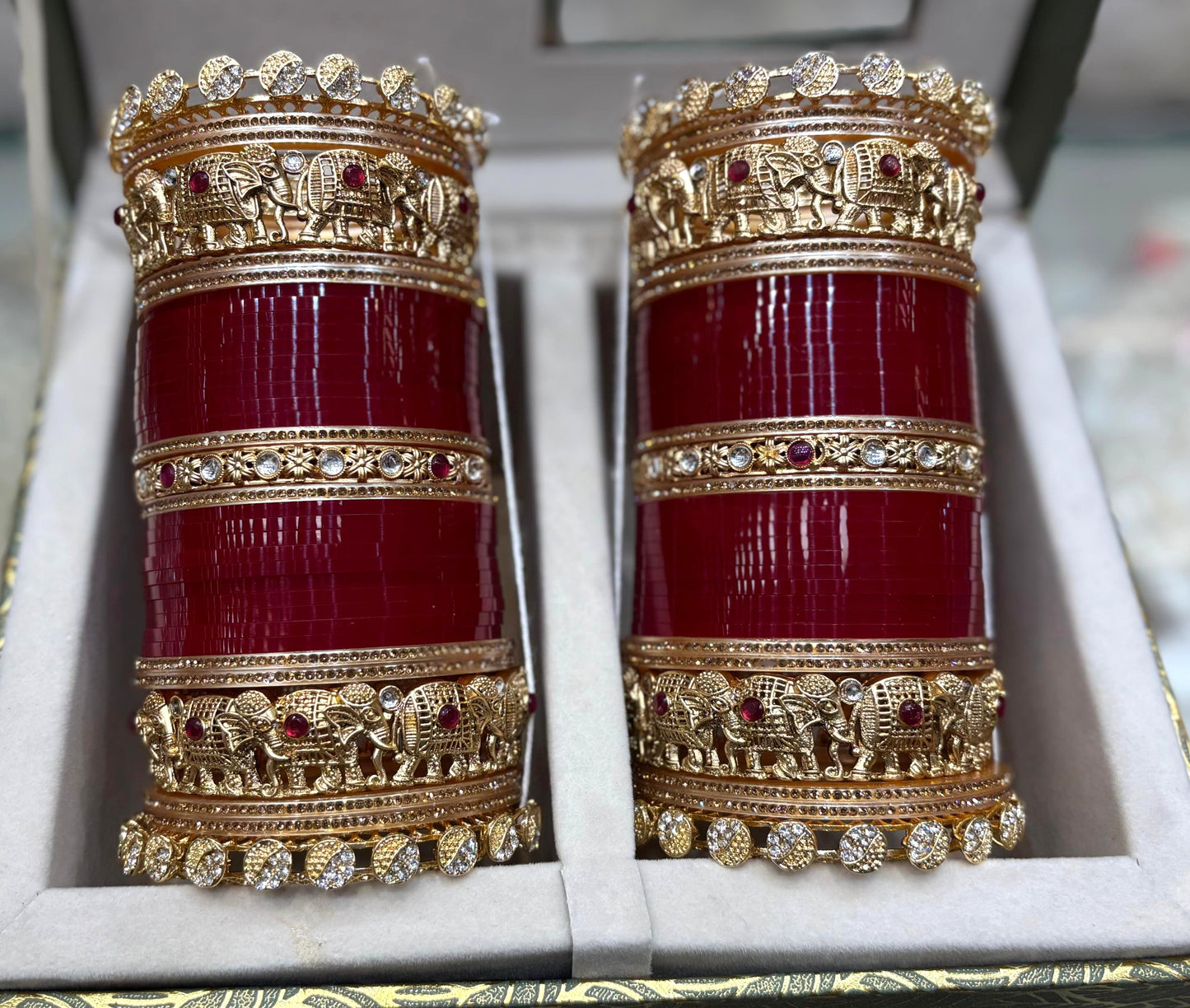 Bridal punjabi Chuda / Chooda / Choora/Rajasthani Chuda /Wedding Bangles Set/ bridal bangles set/ wedding chuda/wedding chooda /Choooda/ Chura